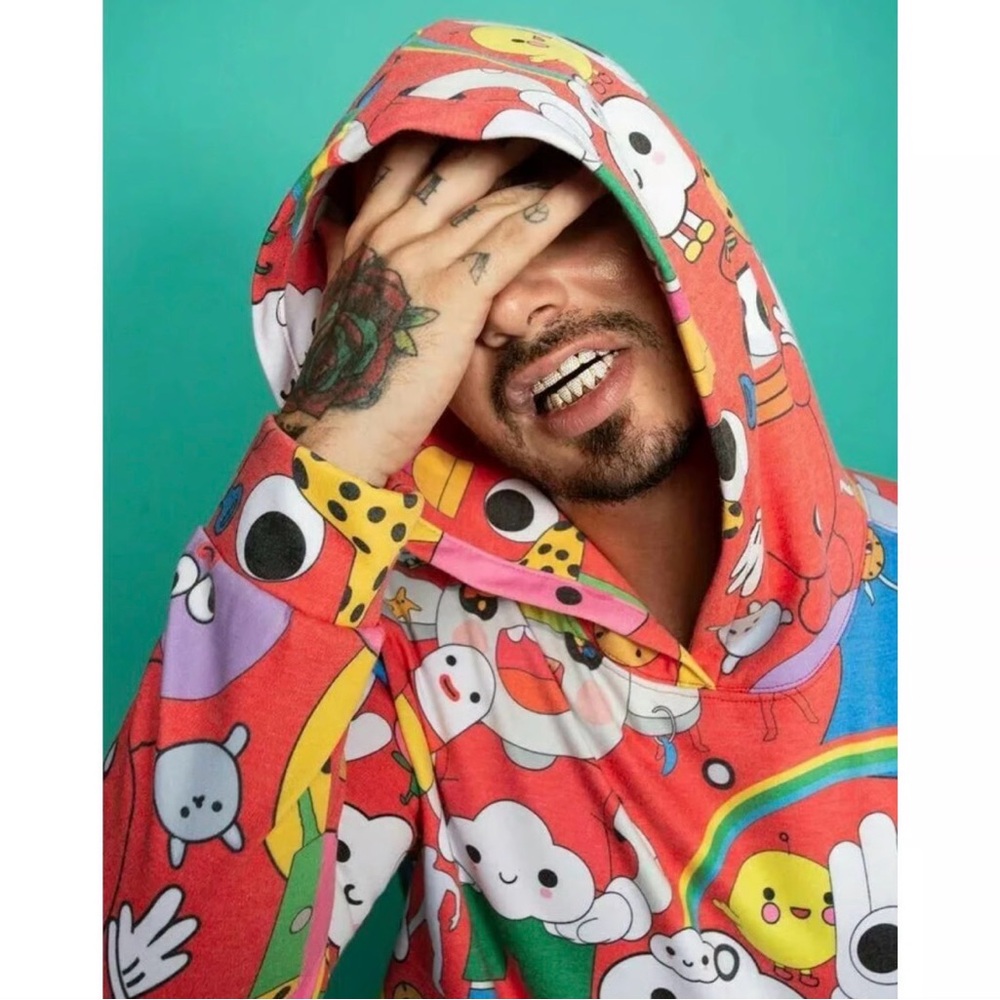 NWT J Balvin x FriendsWithYou Hoodie, sold at Coachella in 2019 (Rare) - Large